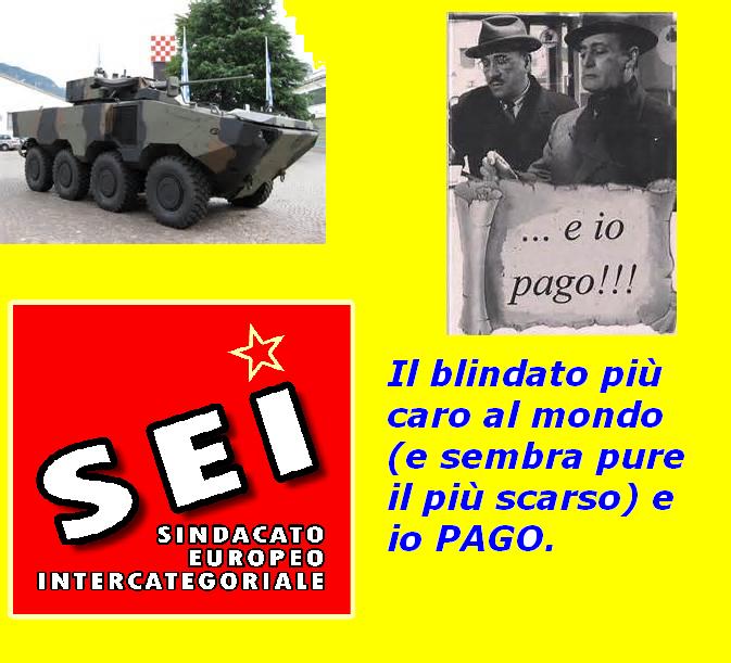 Blindato più caro SEI giugno 2016
