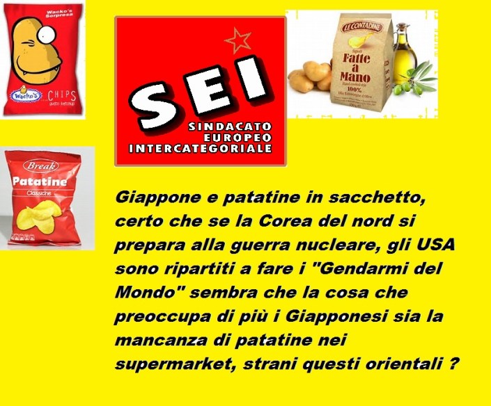 Giappone e patatine (SEI aprile 2017)