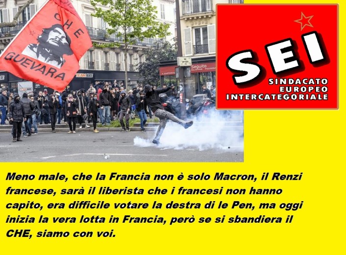 Labor Day Protests in Paris