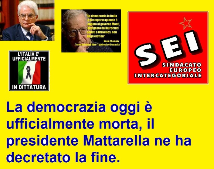 Morte della democrazia (SEI maggio 2018)